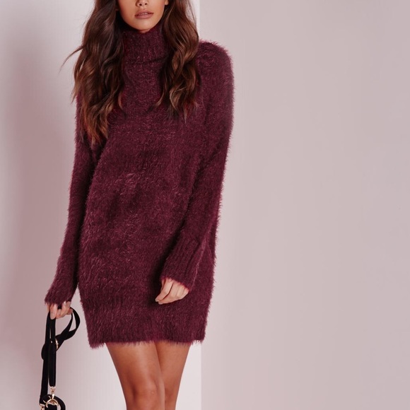 eyelash sweater dress